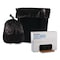 Boardwalk 10 gal Trash Bags, 48 in x 23 in, 0.35 mil, Black, 500 PK H4823RKKR01 - alternate 2